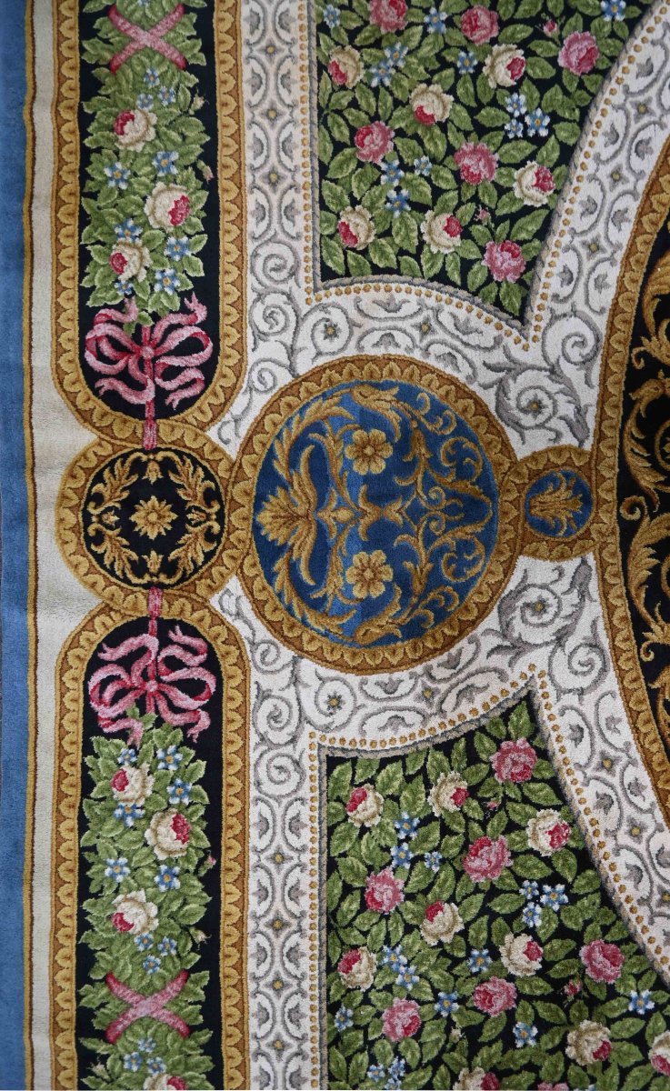 Rug From The Manufacture De La Savonnerie, Circa 1950 - No. 1609-photo-5