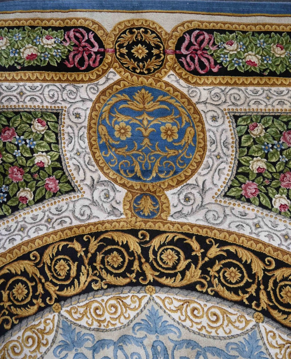 Rug From The Manufacture De La Savonnerie, Circa 1950 - No. 1609-photo-6