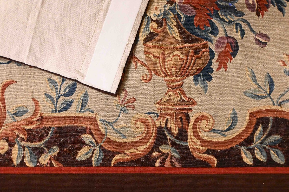 18th-century Tapestry From The Brussels Workshop - L185xh85cm - No. 1360-photo-2