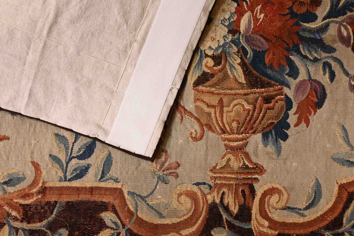 18th-century Tapestry From The Brussels Workshop - L185xh85cm - No. 1360-photo-2