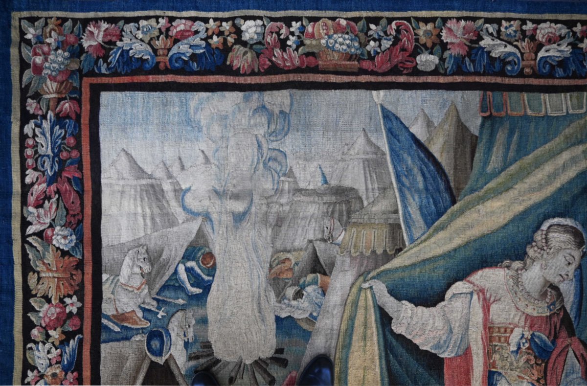 17th-century Tapestry From The Royal Manufactory Of Aubusson – Judith And Holofernes – No. 1708-photo-6