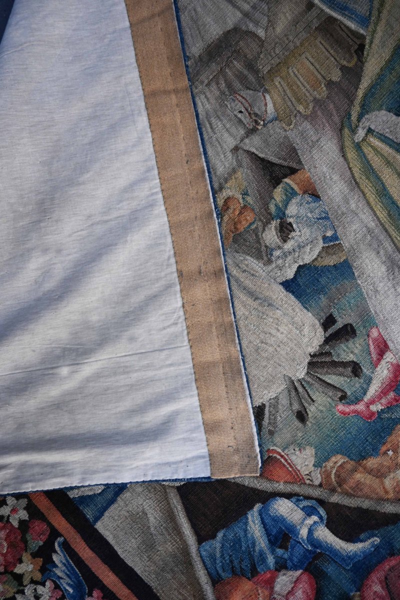 17th-century Tapestry From The Royal Manufactory Of Aubusson – Judith And Holofernes – No. 1708-photo-8