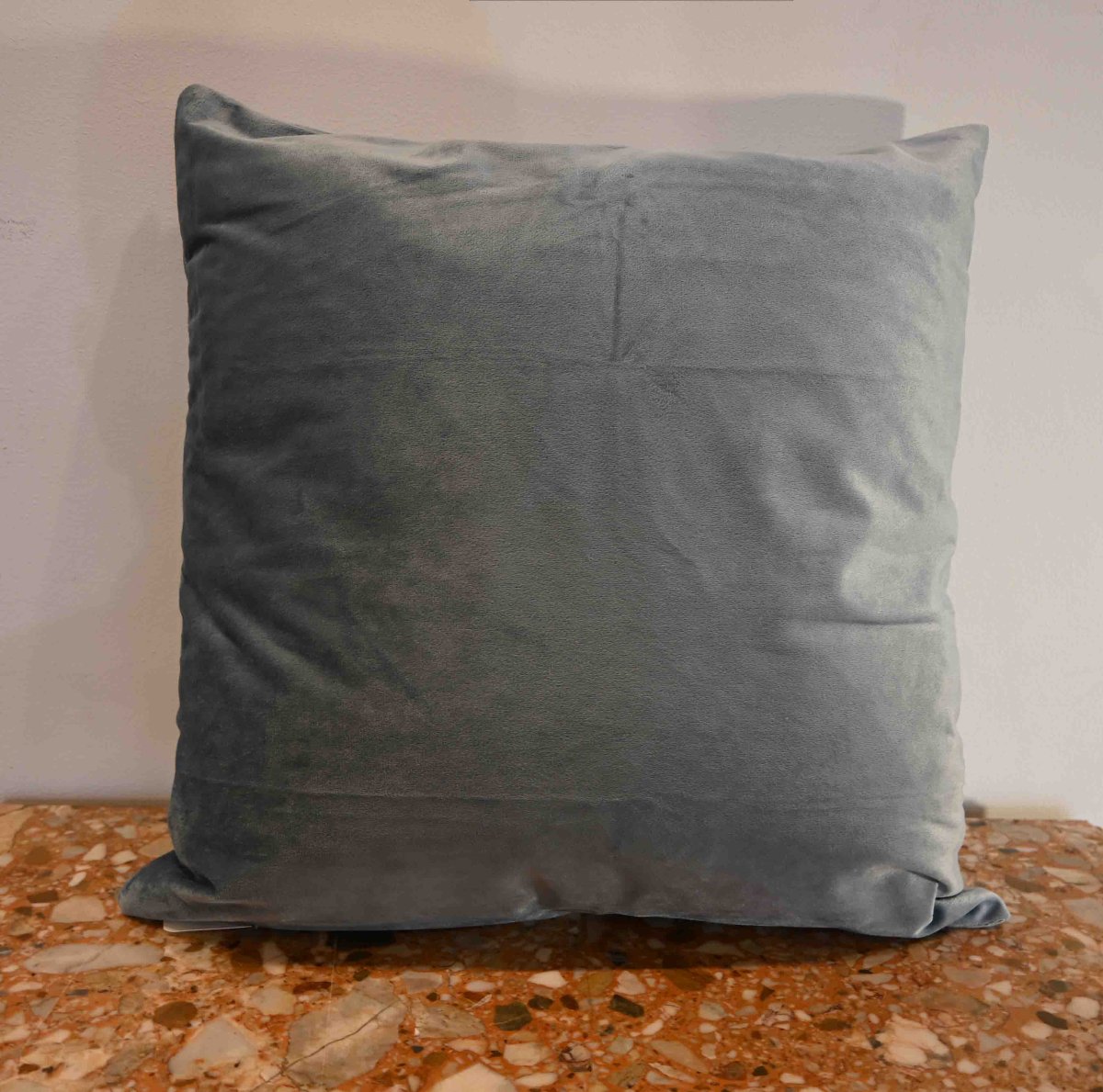 Coussin en Tapisserie Verdure Aubusson florale XVIIIe sielce - 45x45 - N° 1337-photo-3