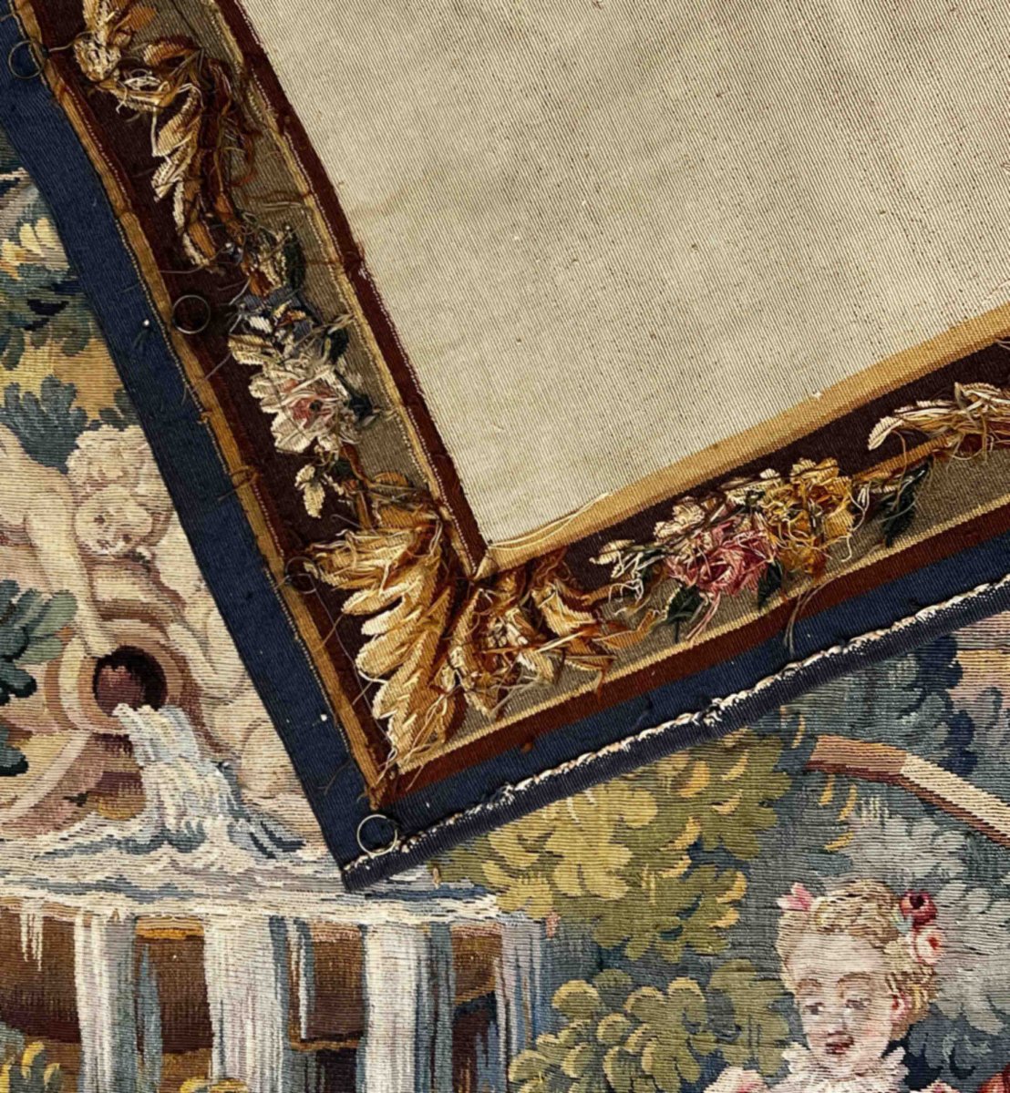 19th-century Tapestry From The Aubusson Manufactory, In The Style Of François Boucher - No. 1060-photo-7