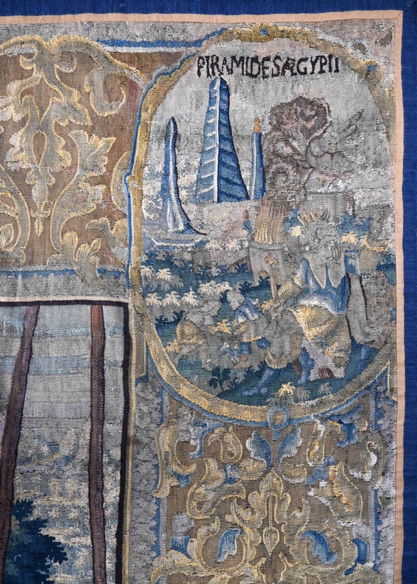 Tapisserie Audenarde vers 1600 – « Hasdrubal, frère d’Hannibal, aux mains des Romains" - N 1693-photo-1