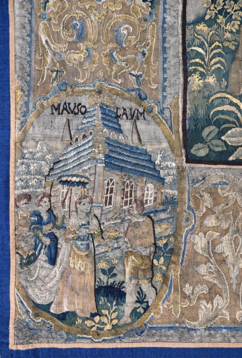 Tapisserie Audenarde vers 1600 – « Hasdrubal, frère d’Hannibal, aux mains des Romains" - N 1693-photo-3