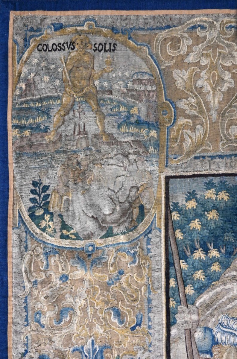 Tapisserie Audenarde vers 1600 – « Hasdrubal, frère d’Hannibal, aux mains des Romains" - N 1693-photo-5