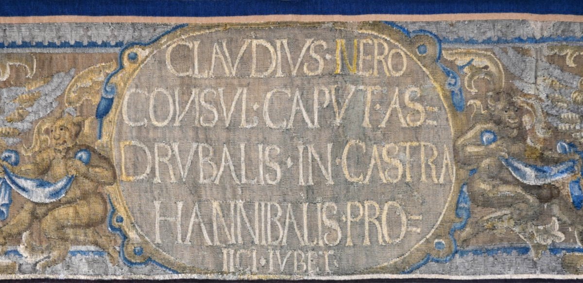 Tapisserie Audenarde vers 1600 – « Hasdrubal, frère d’Hannibal, aux mains des Romains" - N 1693-photo-6