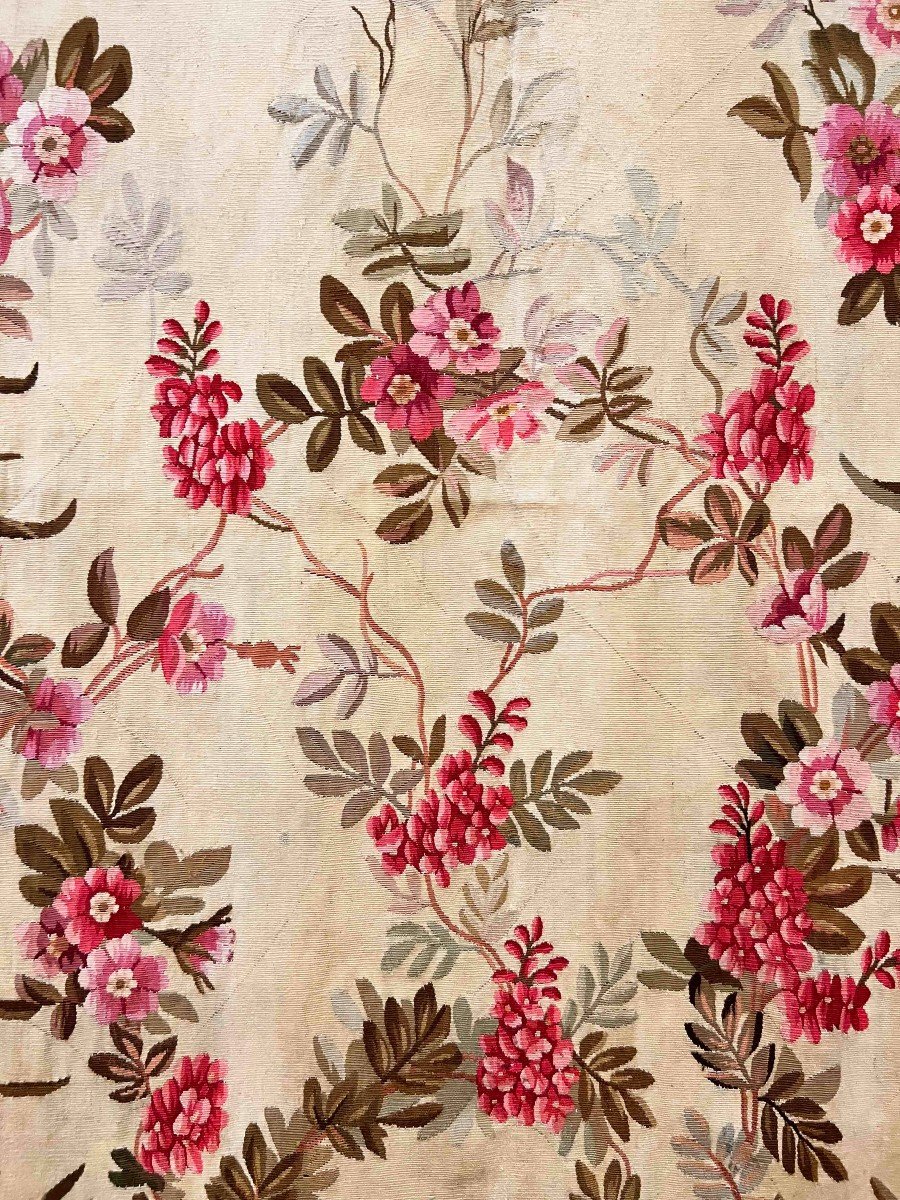 Paire De Portière Tapisserie Aubusson - XIX E. Siècle - Dim:330cmhx133cml - N° 1156-photo-2