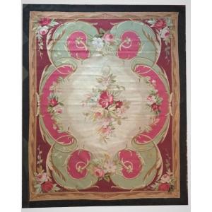 Very Beautiful Napoleon III Aubusson Carpet - 2m33x1m70, N° 1151