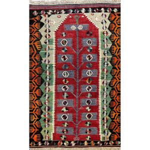 Turkish Kilim Kars - Circa 1960 - 165x100 - 650€