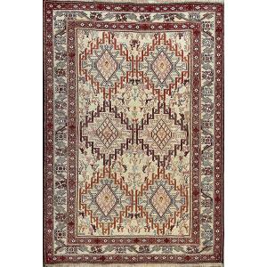 Tapis En Kilim Soumak - 150x105 - N° 682