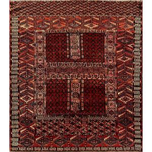 Tapis Boukhara 19 ème 150 X 130 - N° 862