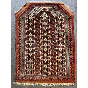 Tapis Turkm&egrave;ne Vers 1950 - 140x102 - N&deg; 955