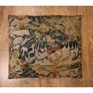 Coussin En Tapisserie Des Flandres Audenarde 18 E.s - N&deg; 1257