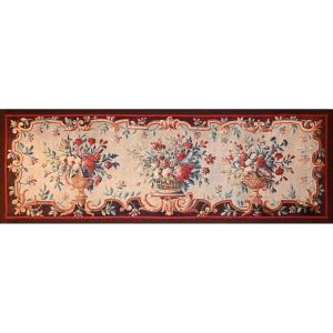 Tapisserie Des Bruxelles 18e Siecle -  L 185 x H 85 cm - Tapis murale N° 1360