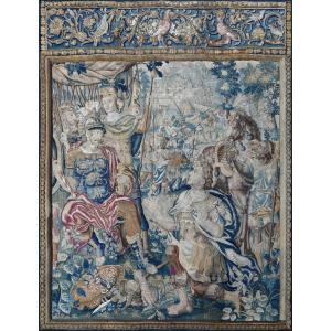 Tapestry Manufacture From Brussels, Mid 17th Century - The Capture Of Rome 410 Ad - No. 1375
