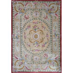 Tapis de la manufacture de la Savonnerie, vers 1950 - 2m70x1m70 - N° 1557