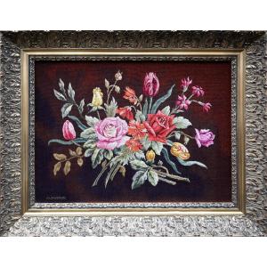 Antique Tapestry From The Aubusson Factory, Circa 1980 - No. 1639