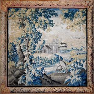 French Greenery Tapestry – Flemish Manofactory, 18th Century - No. 1346
