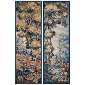 Paire de portières en tapisserie de la manufacture d’Aubusson, XIXe siècle – n° 1670