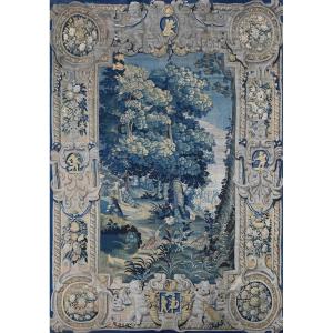 Tapisserie Manufacture des Flandres XVIIe siècle - Verdure aux Oiseaux, 2m45x3m40 - N° 1685
