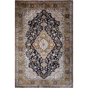 Ghoum Silk-on-silk Carpet – Shah Era, Circa 1970 – No. 1696