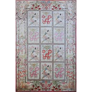Qom Persian Silk Rug – Shah Era, Circa 1970 – 152×100 Cm - No. 1709