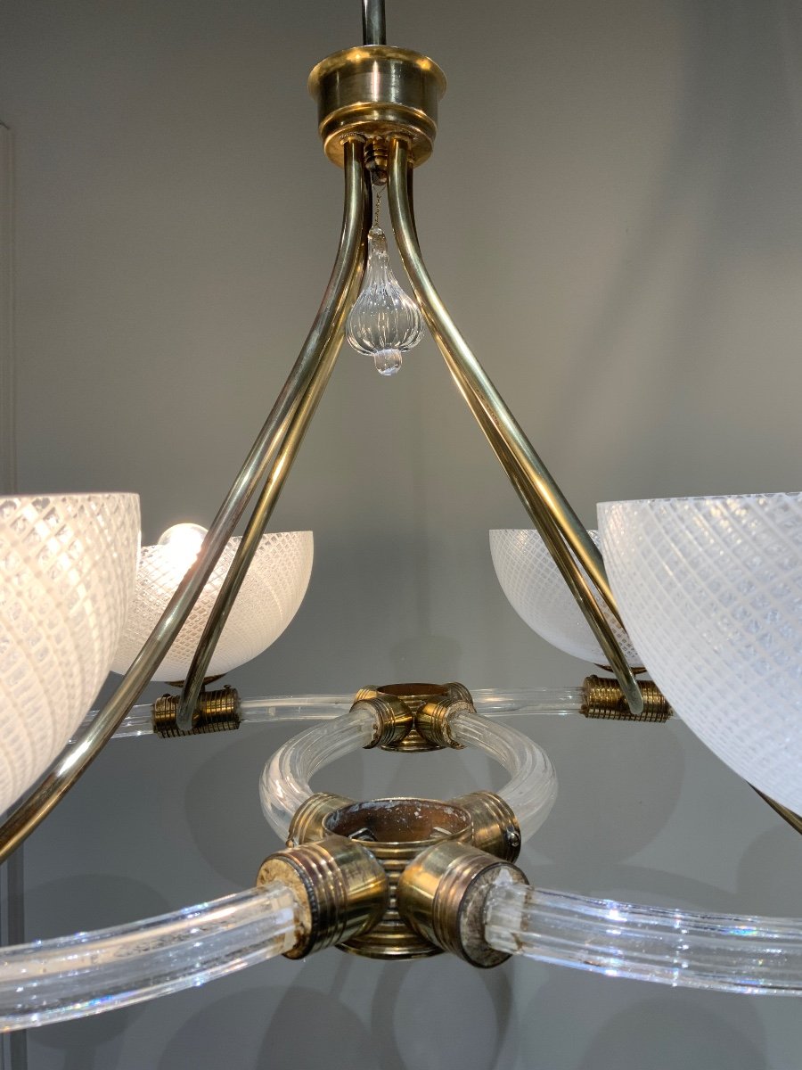 Murano Chandelier 1940-photo-2