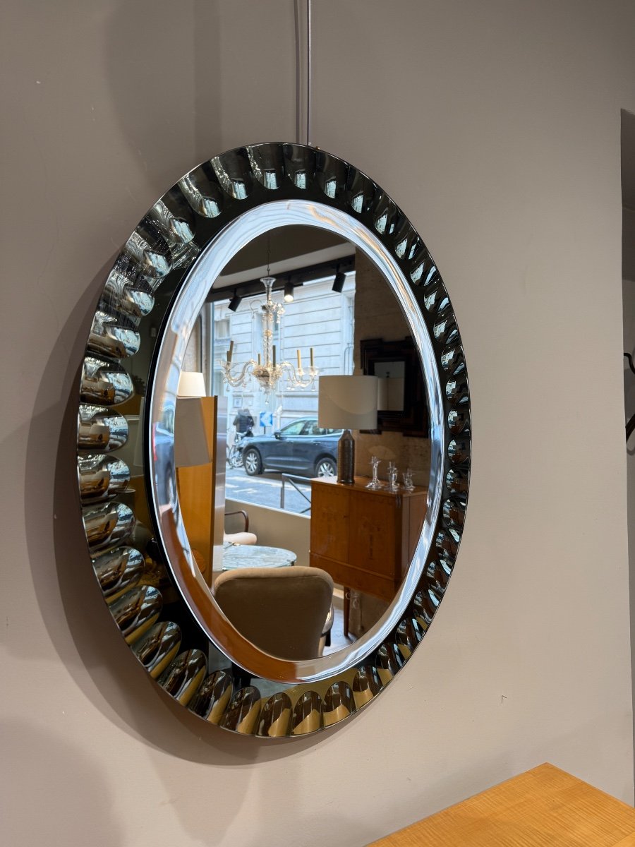 Miroir Par Cristal Art Italie 1960