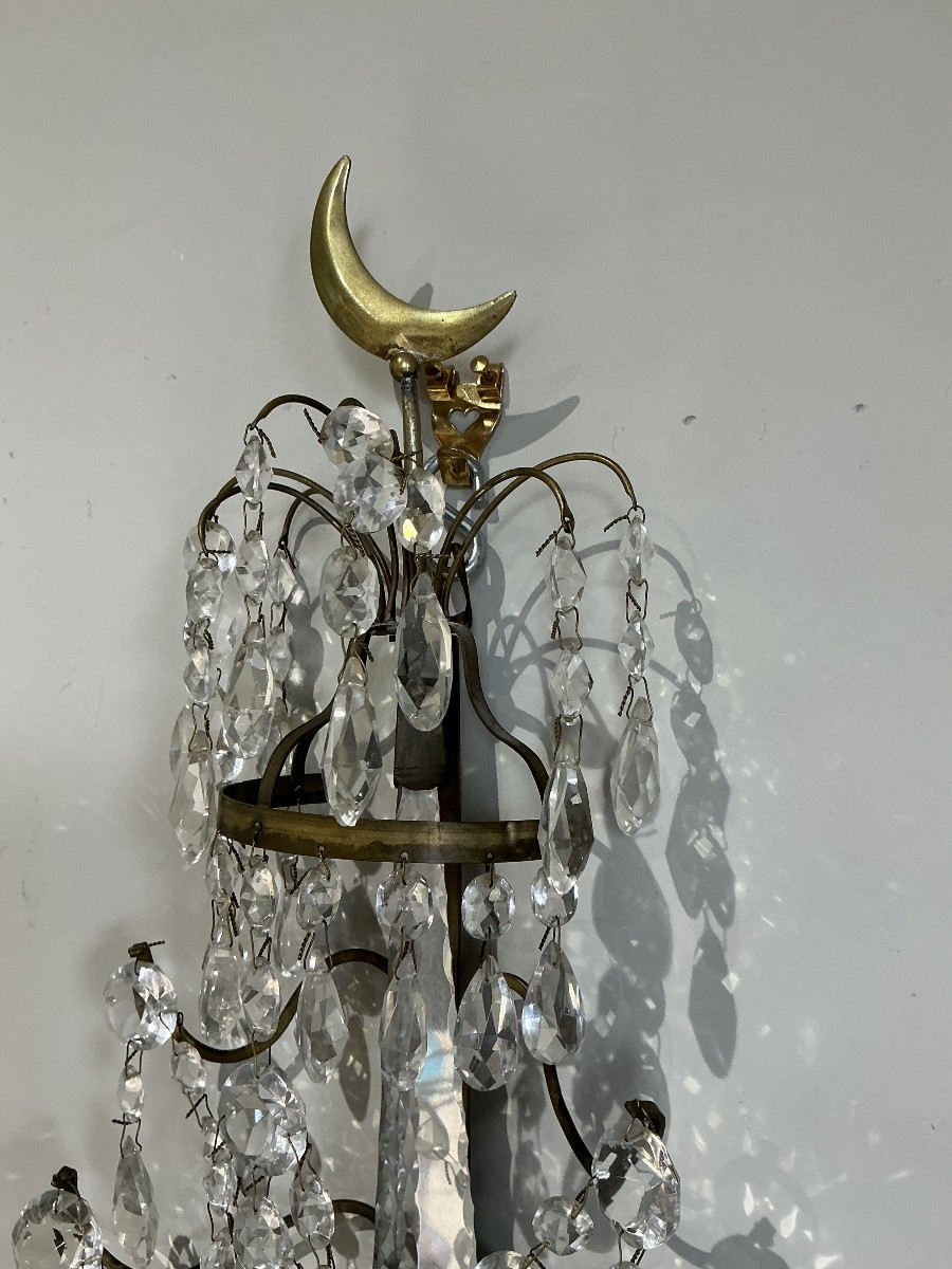 Pair Of 19th Century Swedish Wall Lights -photo-2