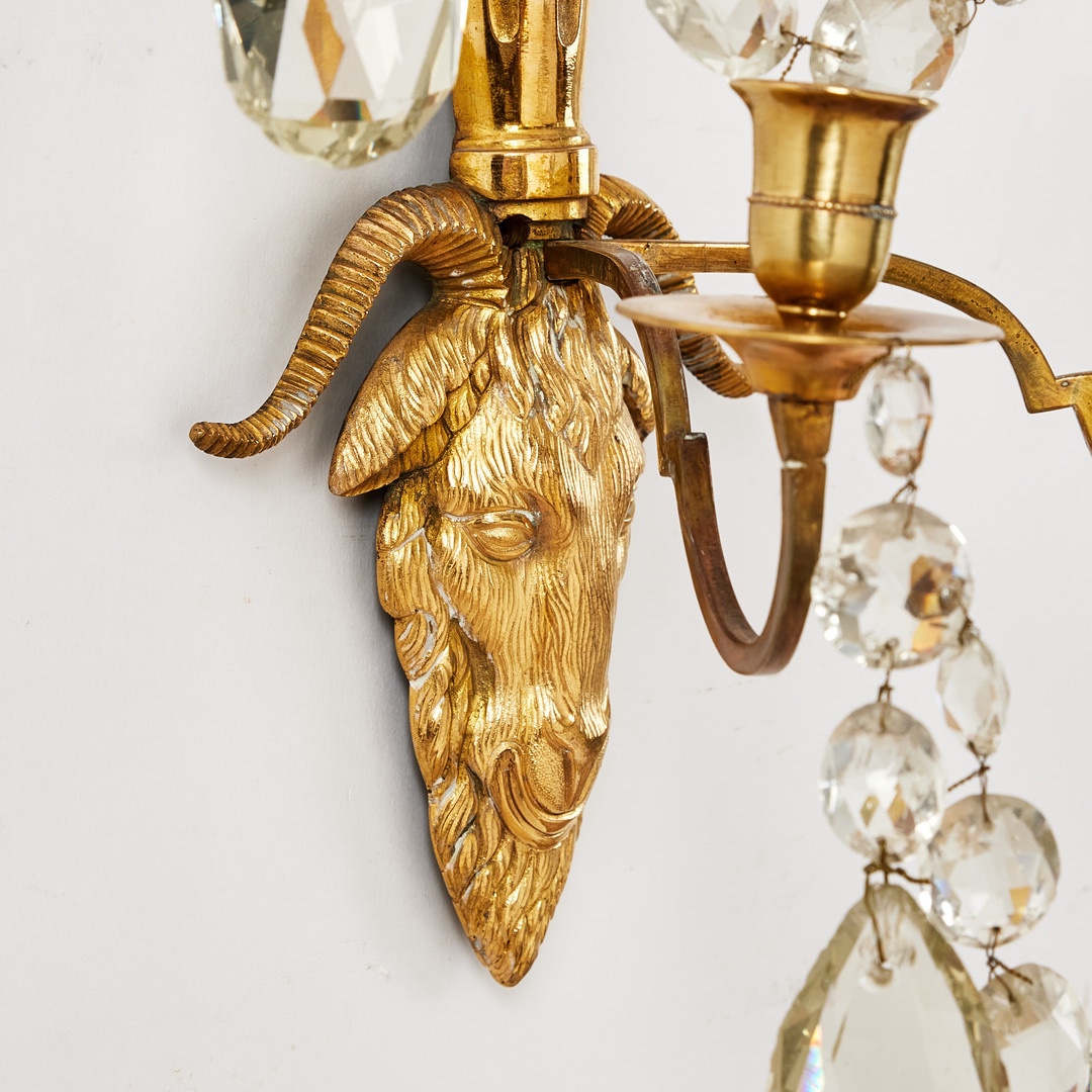 Pair Of Late 18th Century Swedish Wall Lights -photo-2