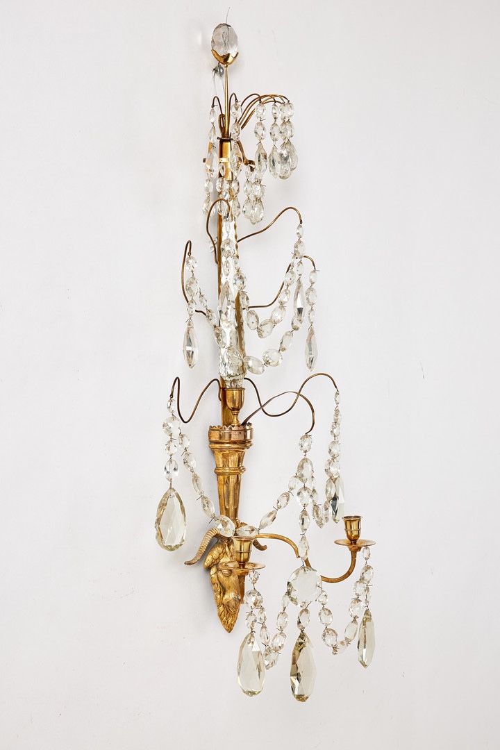 Pair Of Late 18th Century Swedish Wall Lights -photo-4