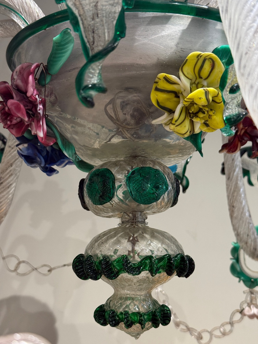 Grand Lustre Venise 19eme -photo-2