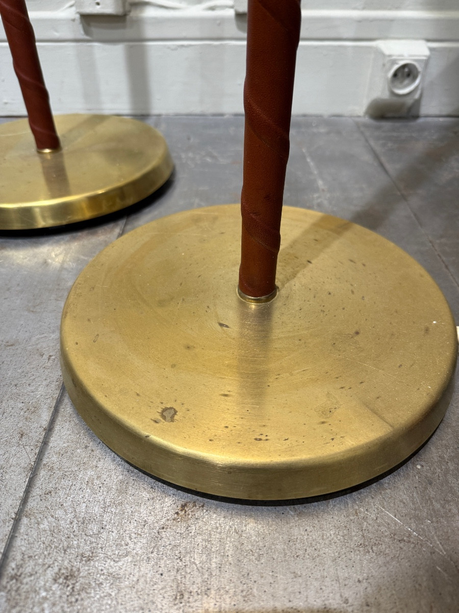 Paire de lampadaires circa 1940 Asea Suede -photo-2