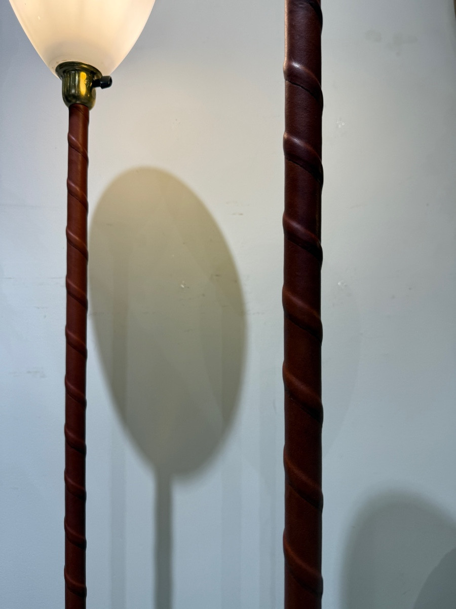Paire de lampadaires circa 1940 Asea Suede -photo-4