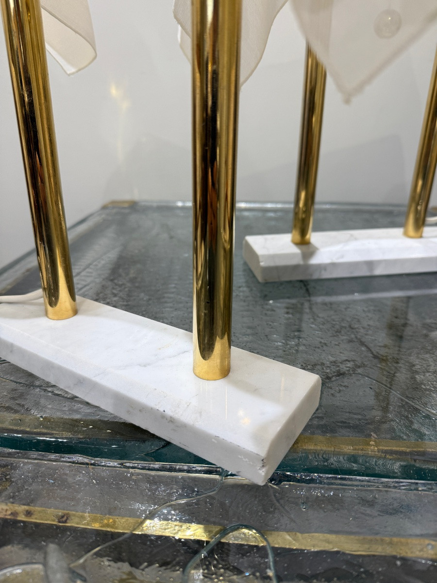 Paire de lampes Kahuzide Takahama italie 1986-photo-4