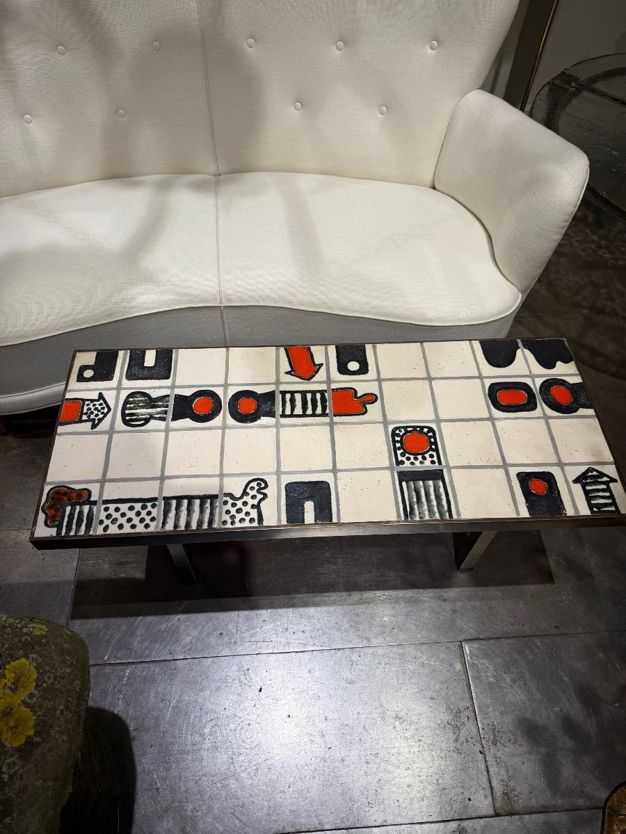 Jacques Blin Ceramic Coffee Table -photo-2