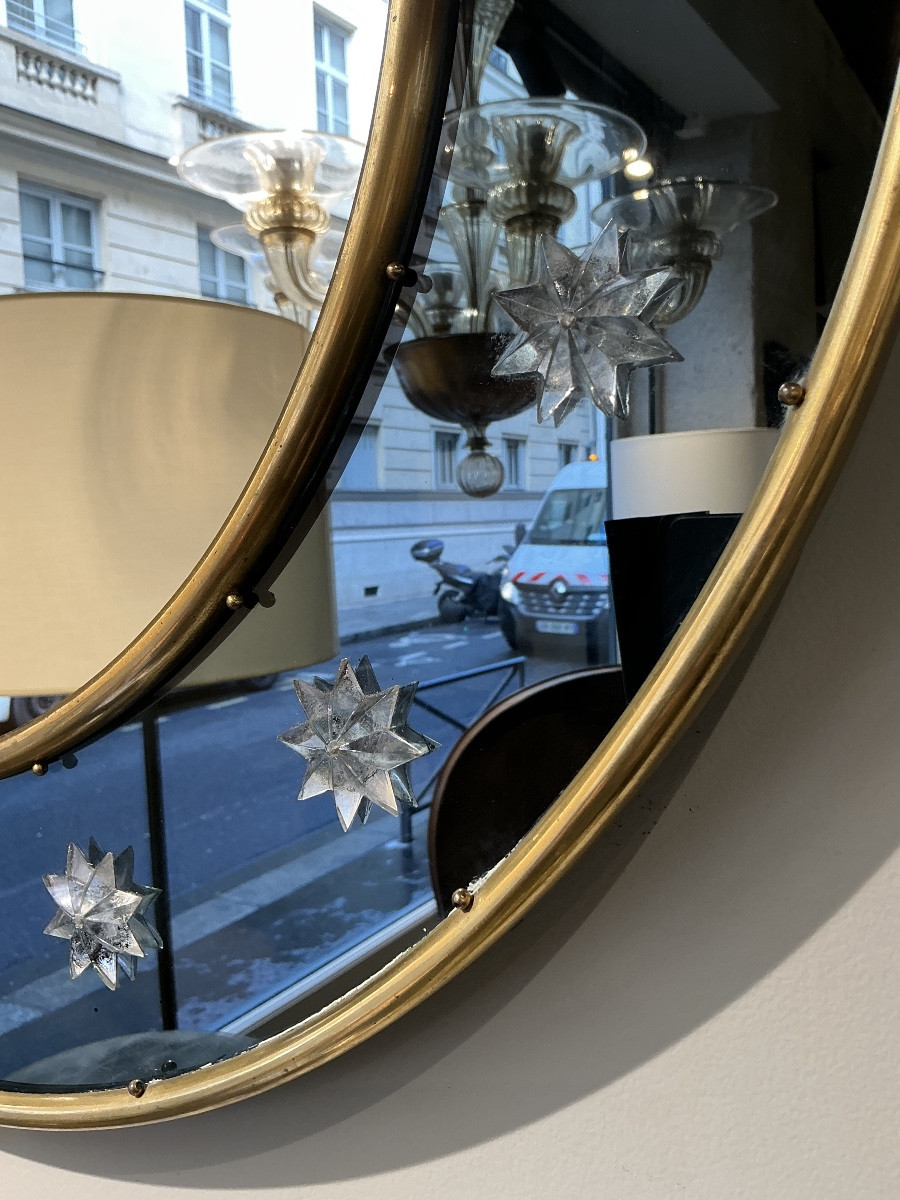 Italian Mirror Circa 1960-photo-2