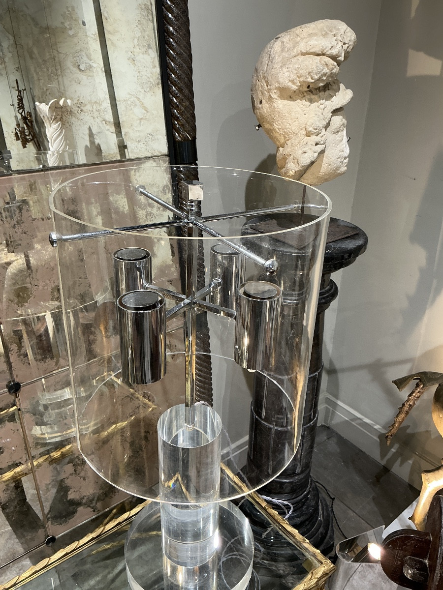 Grande en plexiglas circa 1970-photo-3