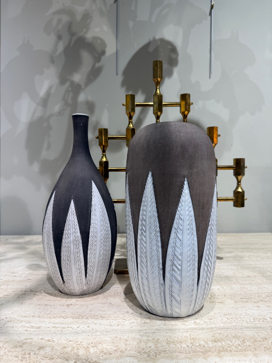 2 Anna Lisa Thomson Sweden Vases 1970