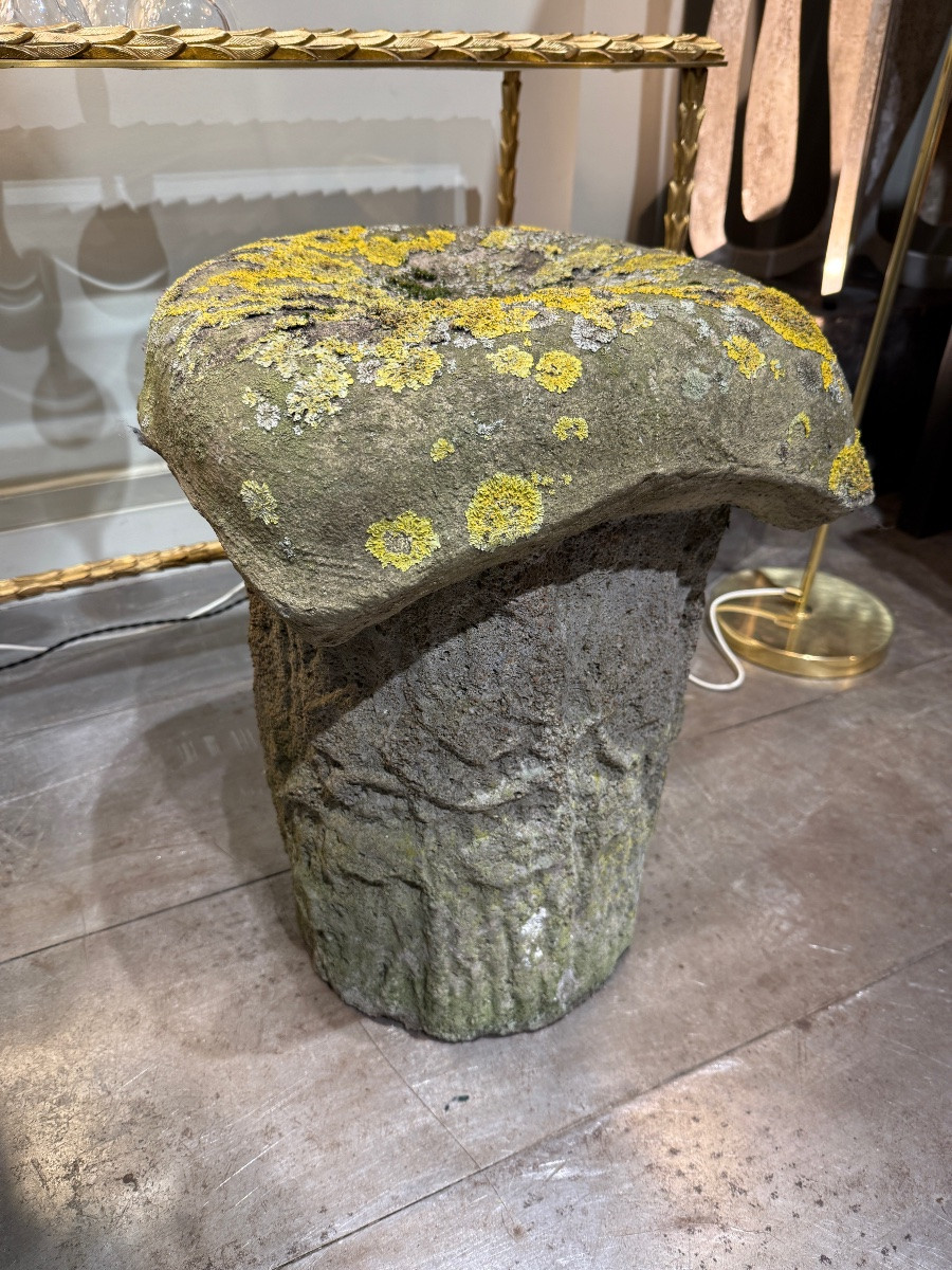 Pair Of Cement Stools By Hoganas, Sweden, 1970-photo-3