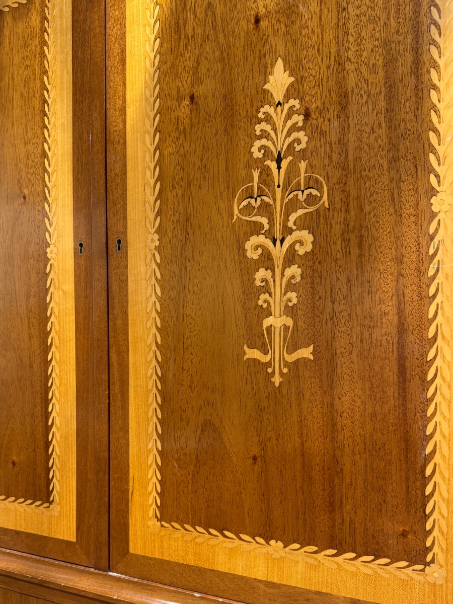 Cabinet en acajou Danemark 1940-photo-3