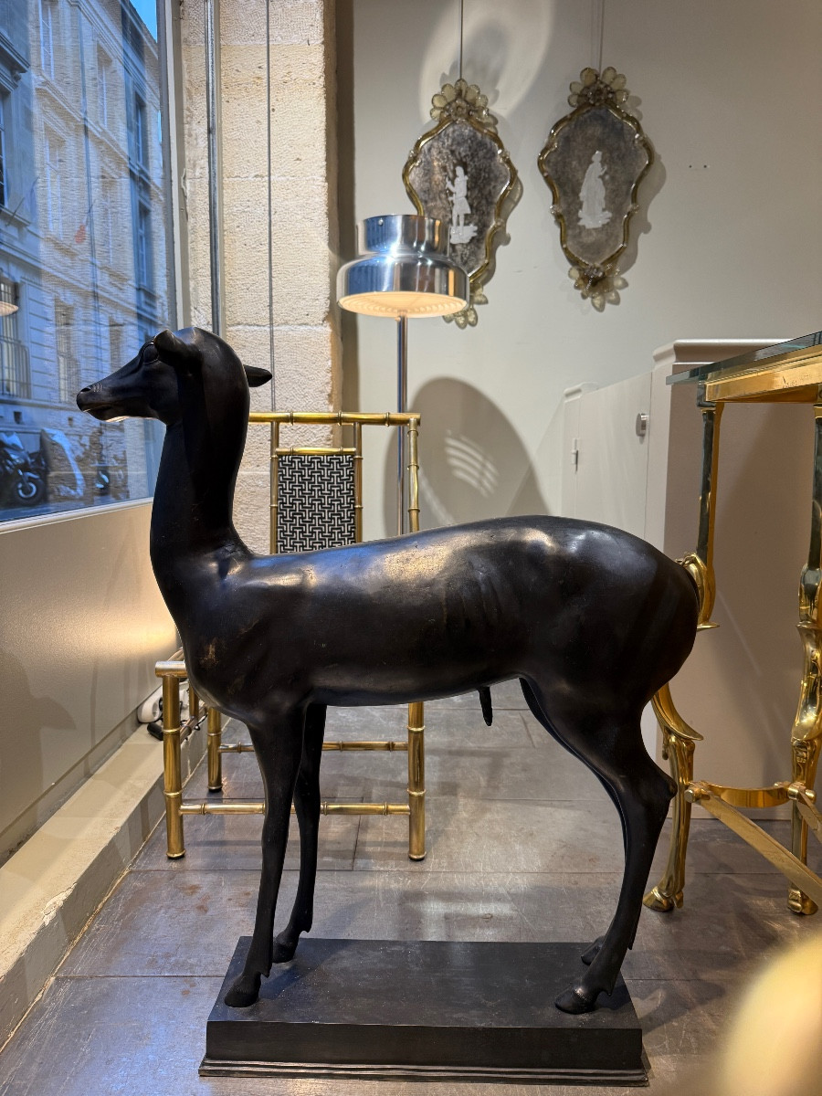 Bronze Deer Circa 1900
