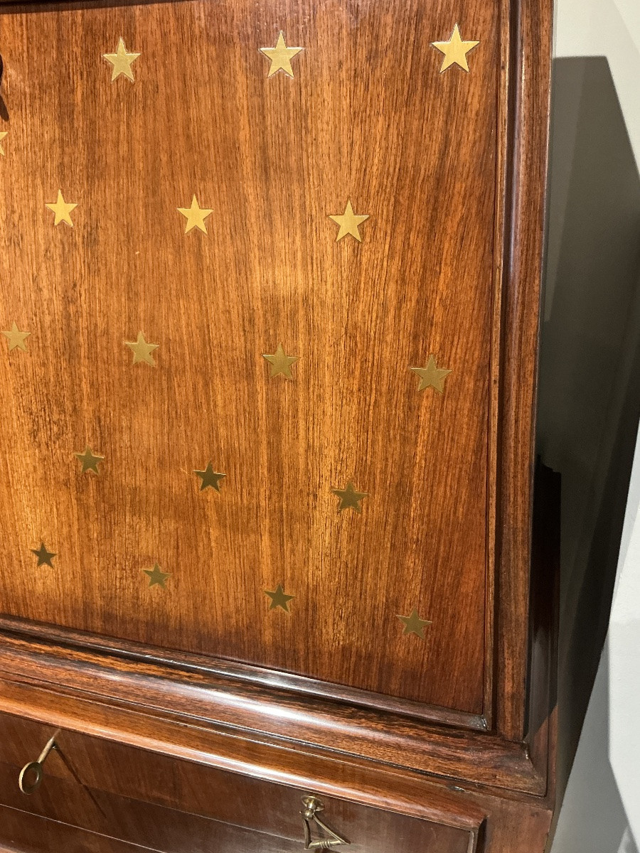 Secrétaire Paolo Buffa Italie 1950-photo-4