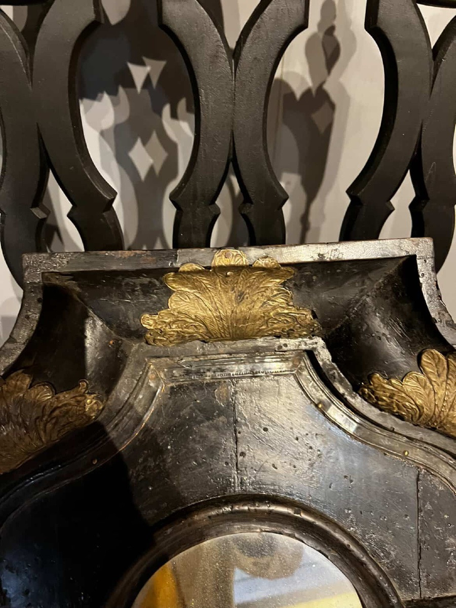 Paire de miroirs Suede 18eme-photo-3