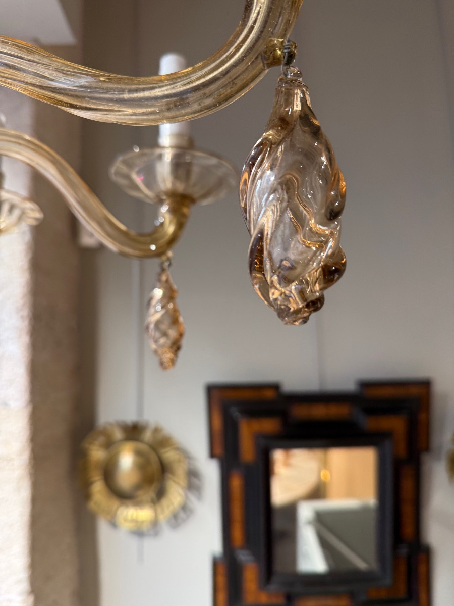 Lustre V Zecchin Murano circa 1920-photo-2