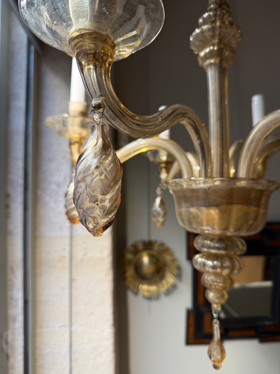 Lustre V Zecchin Murano circa 1920-photo-3