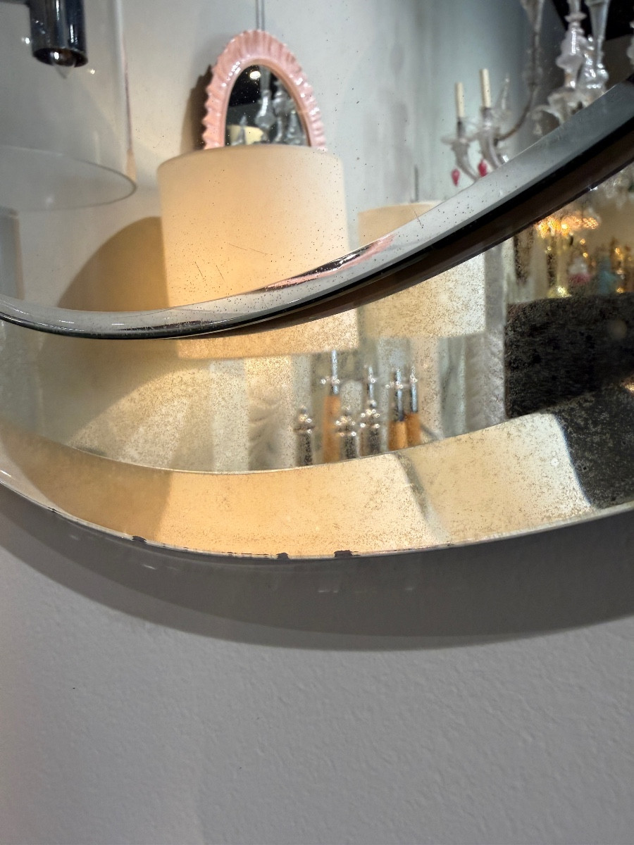 Mirror Italy 1960 Cristal Art-photo-2