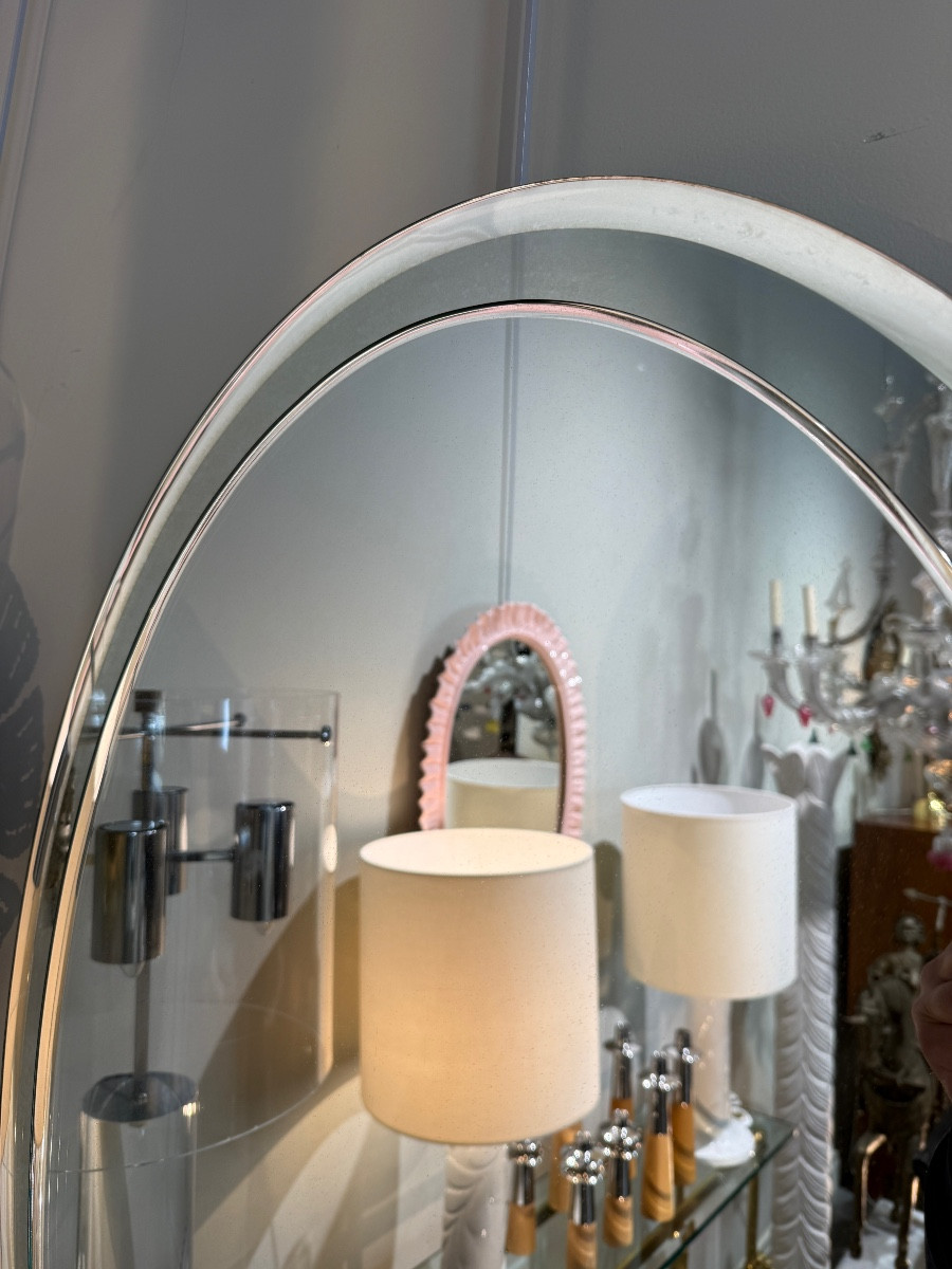 Mirror Italy 1960 Cristal Art-photo-4